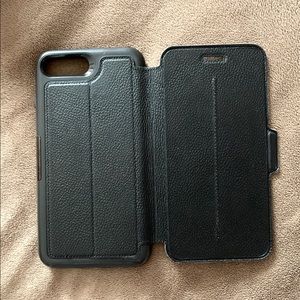 OtterBox Strada iPhone 7+ Folio Wallet Case